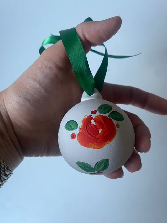 Hand Painted Christmas Bauble 1