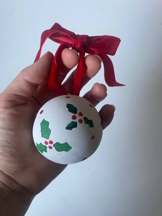 Hand Painted Christmas Bauble 5